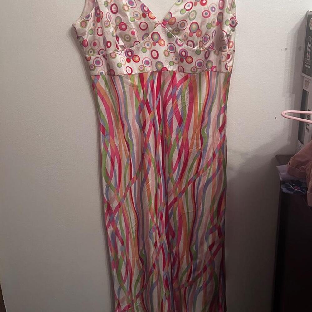 Vintage willi smith silk slip dress